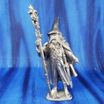 Gandalf with Carved Staff
