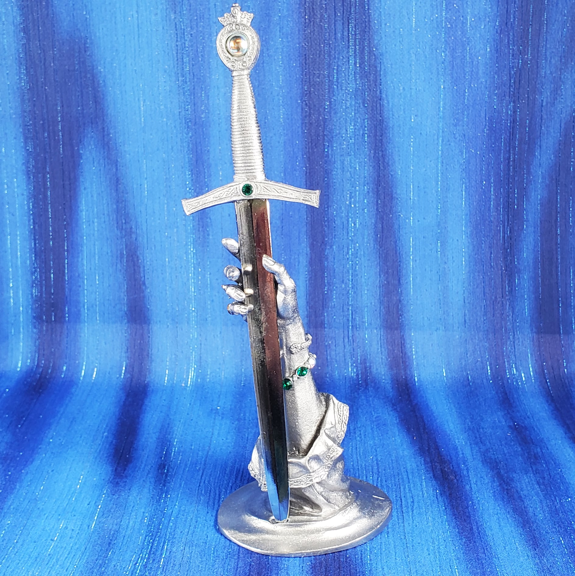 Lady of the Lake Letter Opener & Holder - Click Image to Close