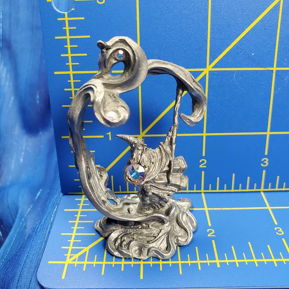 Casting Mist Spell - Miniature