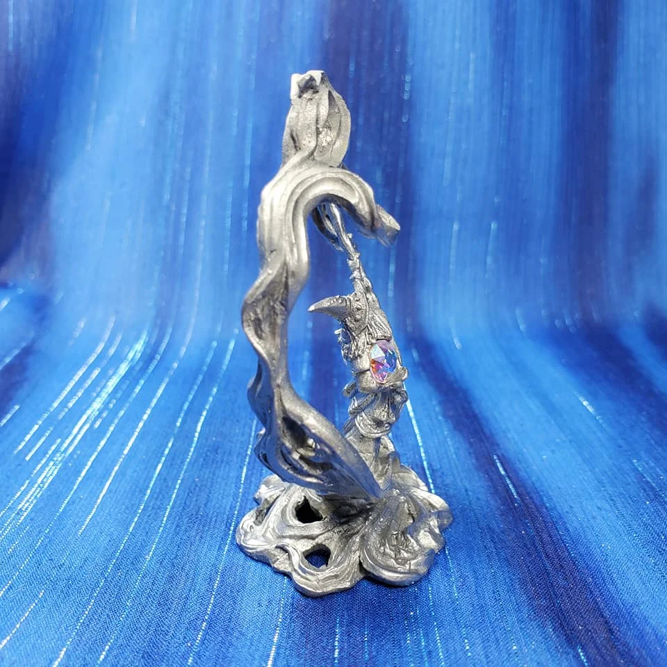 Casting Mist Spell - Miniature