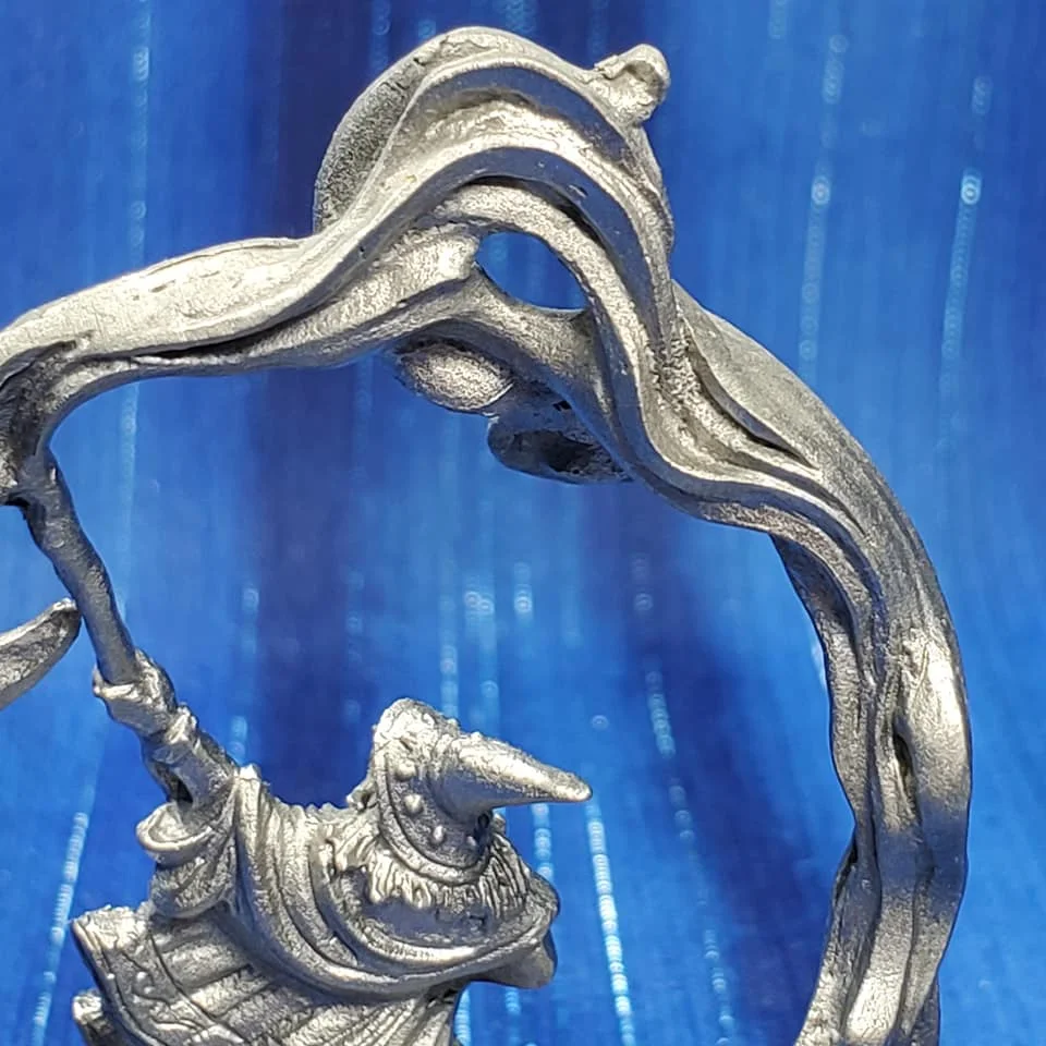 Casting Mist Spell - Miniature