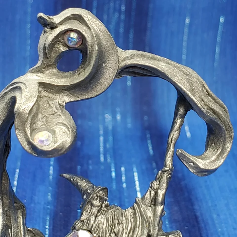 Casting Mist Spell - Miniature
