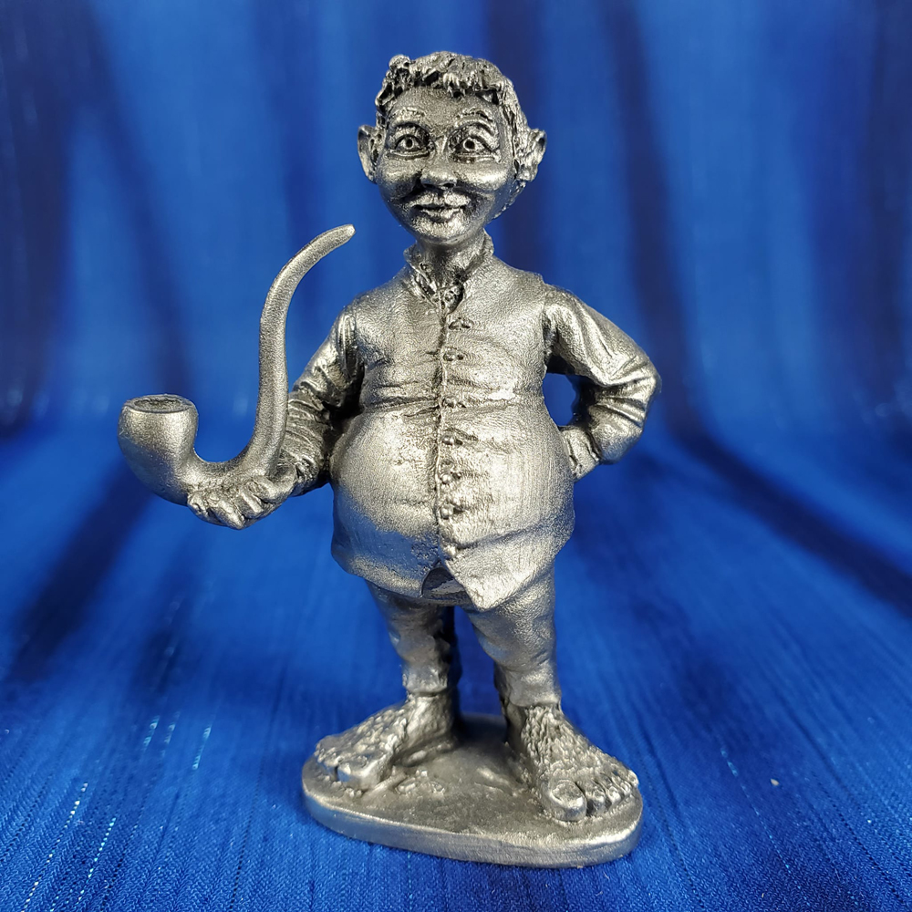 Bill with Pipe - Click Image to Close